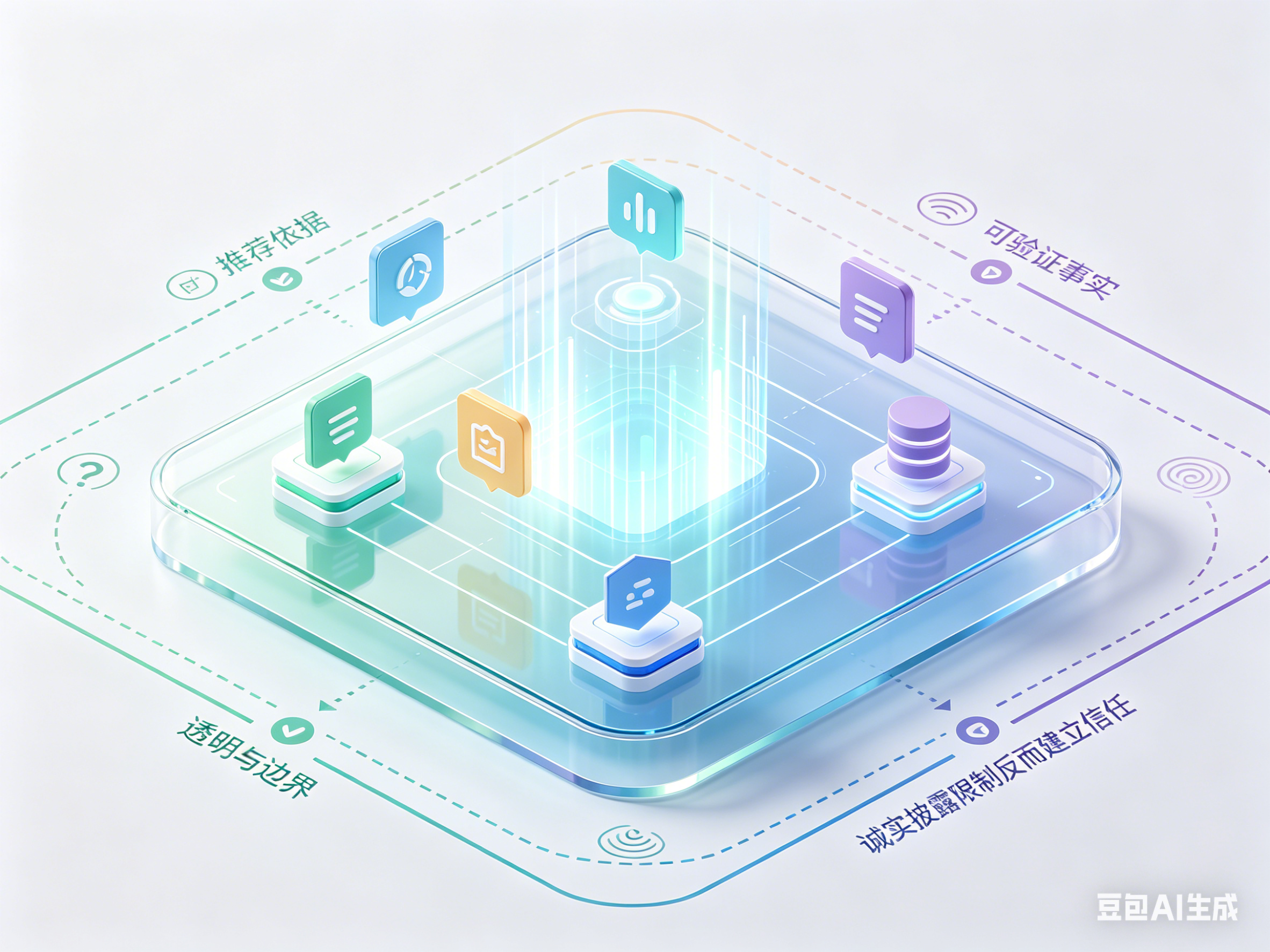 美妆建议的风险提示与免责声明示意图